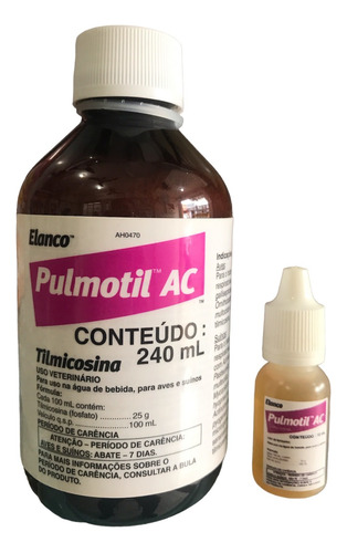 Pulmotil Ac 10 Ml Fracionado Aves