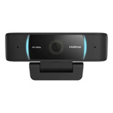 Webcam Intelbras Full Hd, Usb, Preto - Cam-1080p