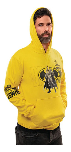 Sudadera Negro K-swiss Negro Estampado Batman Original 63695