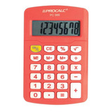 Calculadora Pessoal Procalc Pc986-o 8 Digitos Laranja