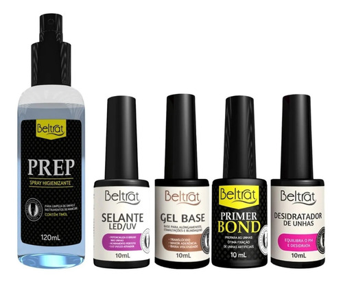 Kit Beltrat Selante + Gel Base + Prep + Primer + Desidrat