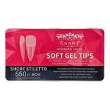 Tip Soft Gel Coffin 550pz