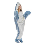 Saco De Dormir Shark, Pijama, Oficina, Manta Shark, 190 X 90