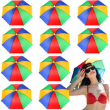 12 Sombreros De Paraguas Arcoíris Adultos Y Niños De ...