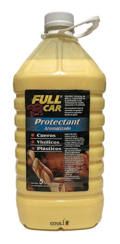 Protectant Aromatizado 5 L Emulsión Crema  Full Car