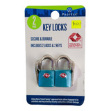 Par De Candados Key Locks Travel Protege De Llave
