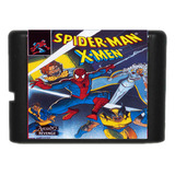 Cartucho Spiderman And The X-men | 16 Bits  -museum Games-