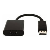 Cabo Adaptador Conversor Displayport Macho Para Hdmi Fêmea