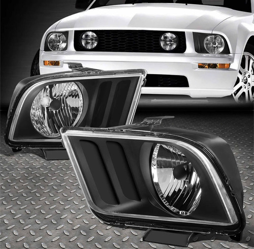 Faros Delanteros Ford Mustang 2005-2009 Foto 2