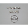 Emblema Corsa Mpfi Y Logo Trasero Kit3piezas Cromados 4ptas  Chevrolet Corsa
