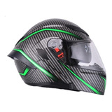 Casco Abatible Iron Racing Dot Ir-121 Dark Phoenix Fibra