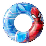 Boia Infantil Circular Inflável Piscina Homem Aranha Marvel