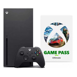 Consola Xbox Series X 1tb + Game Pass Ultimate 1 Mes