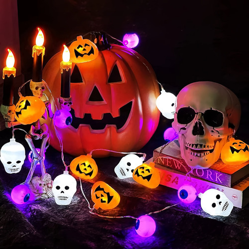 Luces Halloween 3m 20leds Decoracion De Halloween Adorno 