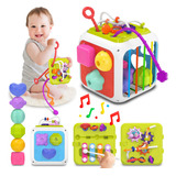 Kecristv Juguetes Montessori Sensoriales 7 En 1 Para Bebes D