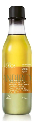 Óleo Hidratante Para Corpo Natura Ekos Trifásico Andiroba De 200ml/200g