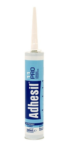 Sellador Poliuretano Adhesil Pro 11 Blanco Cartucho 300ml Bg