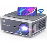 Dbpower Native 1080p Wifi Projector, 8500l Full Hd Outdoor