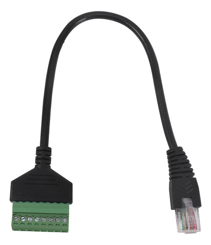 Cable De Extensión Rj45 Macho A 8 Pines Para Ethernet Cat5/6