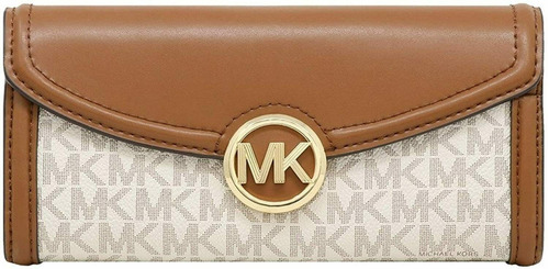 Cartera Bolso Mujer Michael Kors Jet Set Fulton Large Flap C