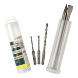 Set Sds-plus 5 Piezas 2 Cinceles Y 3 Brocas Bosch