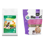 Alimento Hamster Mazuri + Sustrato Pet Dream Soft 