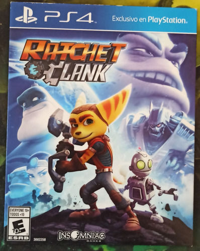 Ratcher And Clank Ps4