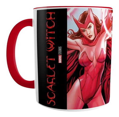 Taza Marvel La Bruja Escarlarta Vintage