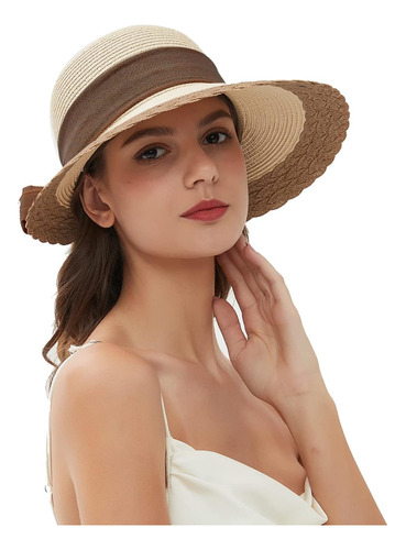 Sombreros De Sol Yosang Para Mujer Upf 50+ Sombrero De Playa