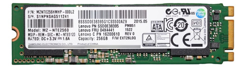 Disco Duro Ssd 256g 2280 M.2  Mz-nte2560 16200610