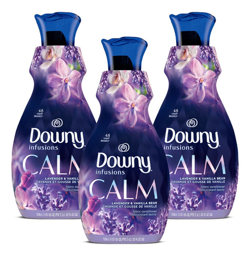 Downy Suavizante Infusions Calm 48 Cargas 3 X 960 Cc