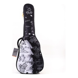 Funda Guitarra Clásica Criolla Estampada Acolchada Reforzada