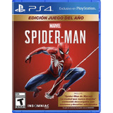 Spider-man Edición Juego Del Año Ps4 Nuevo Sellado Físico//