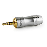 Plug Estéreo P2  Metal - 4mm
