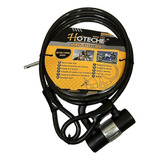 Candado U-lock Con Cable Para Bicicleta 10x1800mm Hoteche