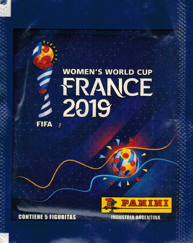 Mundial Fútbol Femenino Francia 2019 Panini- 1 Sobre Cerrado
