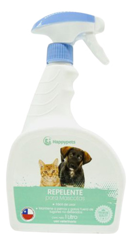 Repelente Educador Sanitario Para Mascotas Happypets 1 Litro