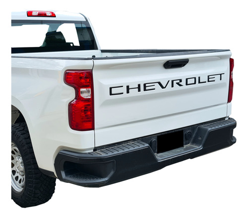 Sticker Calca Chevrolet Cheyenne Caja Batea 2019 2020 2021 
