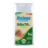  Bolsa Natural Biodegradable 50x70 Cm (caja C/25 Paq De 1kg)