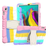 Funda De Tableta Rosa Colorida Para Samsung Galaxy Tab S5e T