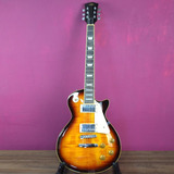 Guitarra Les Paul Sx Ef3d Sunburst Com Escudo Branco Vintage