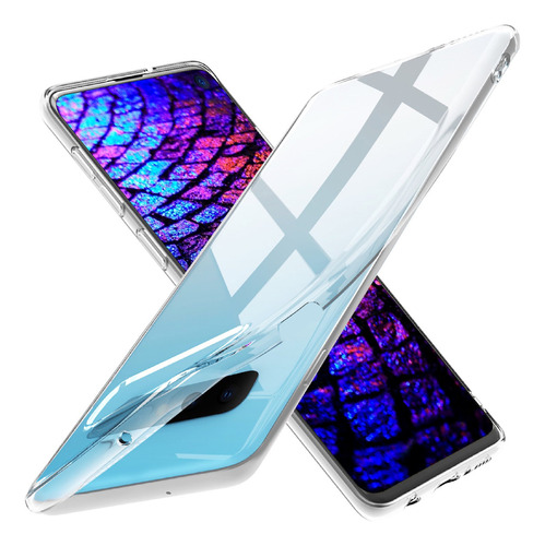 Funda Transparente Compatible Samsung S10 + Plus - Acrílico