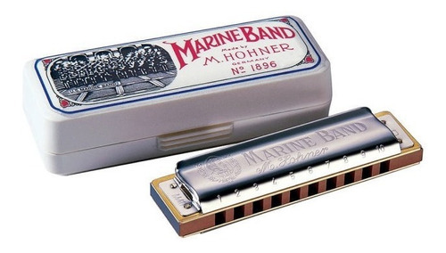 Armonica Hohner Marine Band Diatonica B (si) Con Estuche