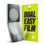 Film Para Galaxy Z Flip 5 Ringke Dual Easy Pack X2 Pantalla