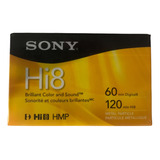 Cassette Para Videocamara Digital8 Hi8 Sony Hmp 60/120mins