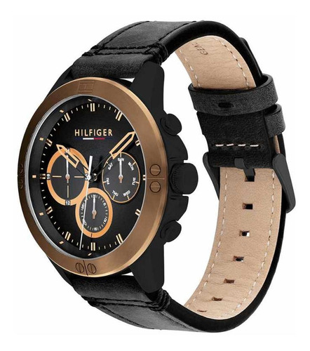 Reloj Tommy Hilfiger Caballero Color Negro 1791893 - S007