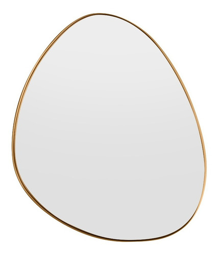 Espelho Orgânico Com Moldura 0,94 X 0,84 - Grande