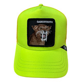 Gorra Goorin Bros Sabertooth Amarillo Neon Original Animales