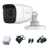 Cámara Hikvision Hilook 1080p Bala Con Audio  + Accesorios