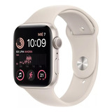Apple Watch Se 44mm Gps Blanco Resitente Agua Open Box Ref